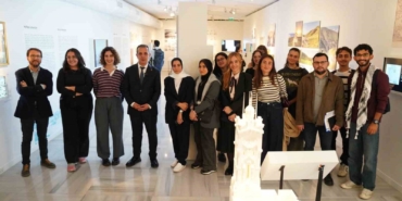 Beyoğlu’nda "Kuşbakışı Filistin" Sergisi’ne özel tur düzenlendi