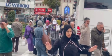 Bursalılar ayakta durmakta zorlandı