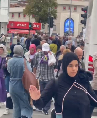 Bursalılar ayakta durmakta zorlandı