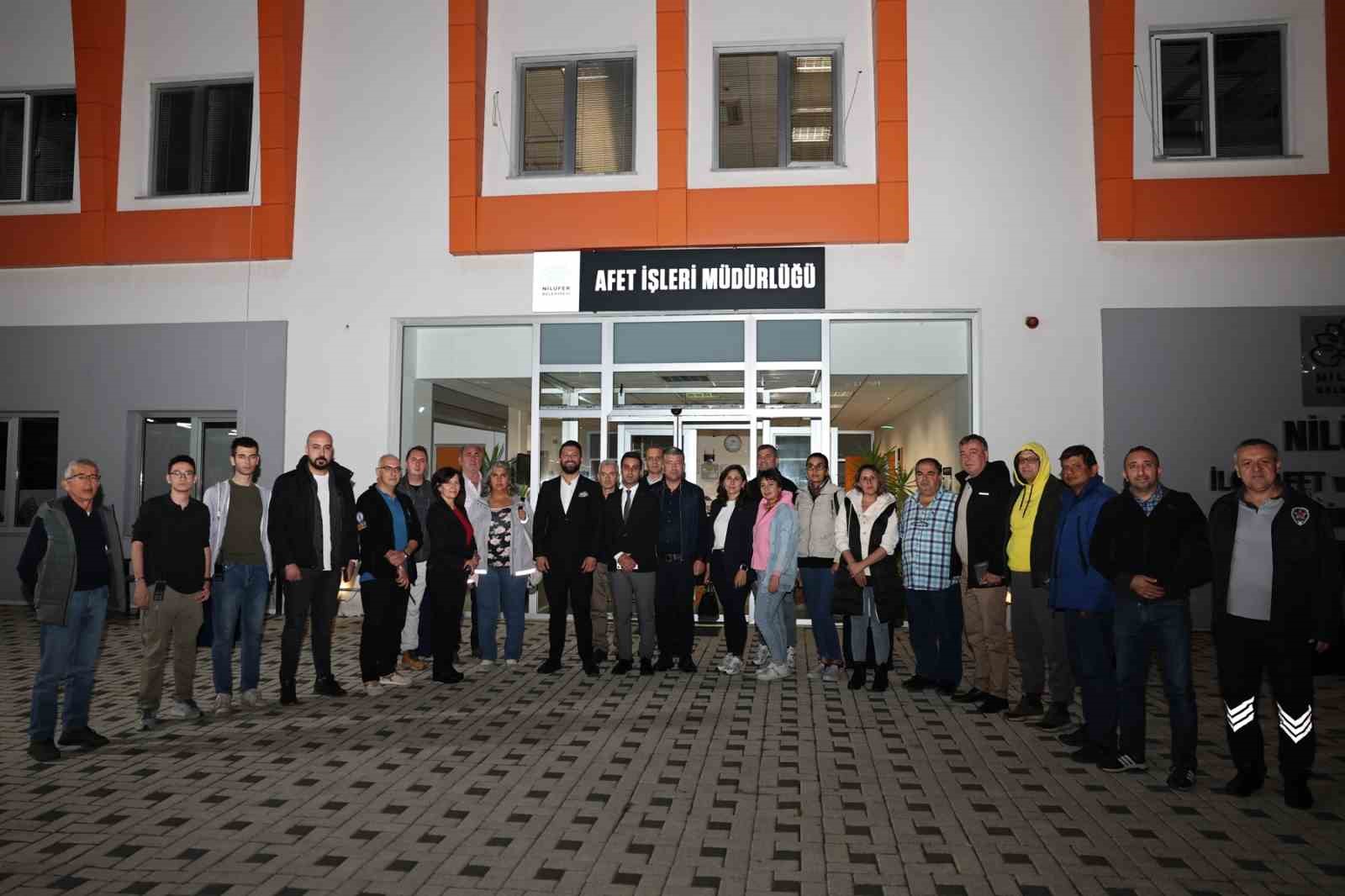 Nilüfer’den afetlere karşı eğitim seferberliği