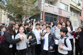 Kağıthane Belediyesi’nden okullara sıcak çorba ikramı