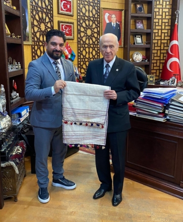 Roman toplumu projelerini Devlet Bahçeli’yle anlattılar