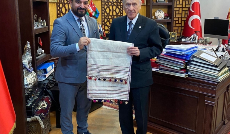 Roman toplumu projelerini Devlet Bahçeli’yle anlattılar