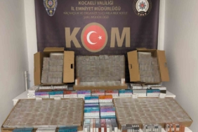 Kocaeli’de 41 bin 880 adet dolu makaron ele geçirildi