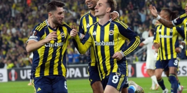 UEFA Avrupa Ligi: Fenerbahçe: 2 - Nice: 1 (İlk yarı)