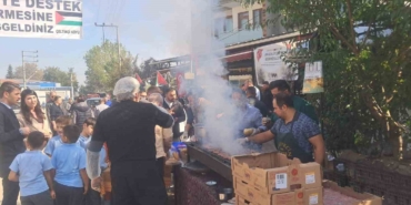 Bursa’nın Çeltik Mahallesinden Gazze’ye destek