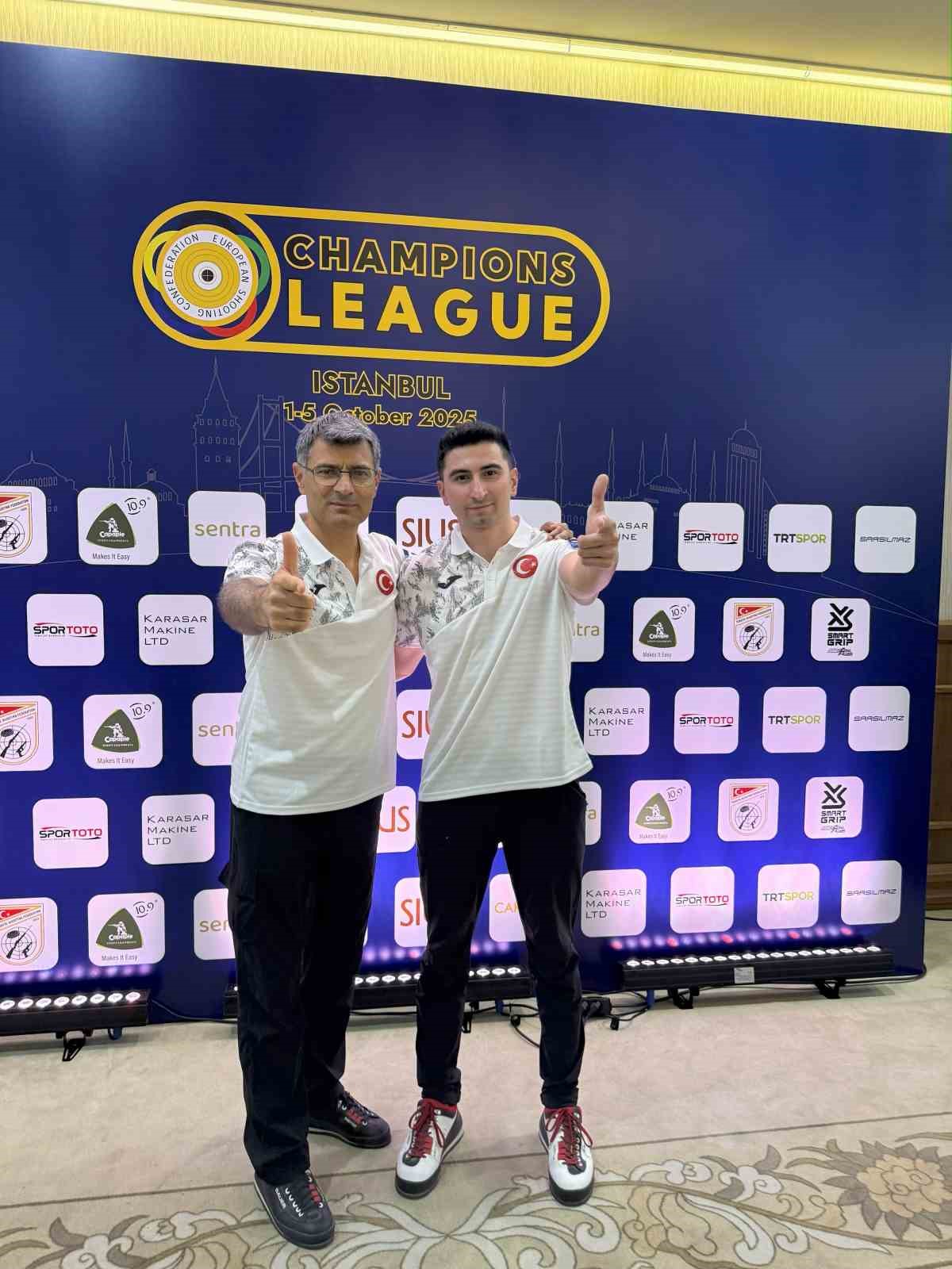 Havalı Silahlar Avrupa Şampiyonlar Ligi’nde Türkiye’den altın madalya rüzgarı