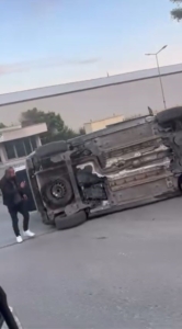 Esenyurt’ta trafik tartışması kaza ile sonuçlandı