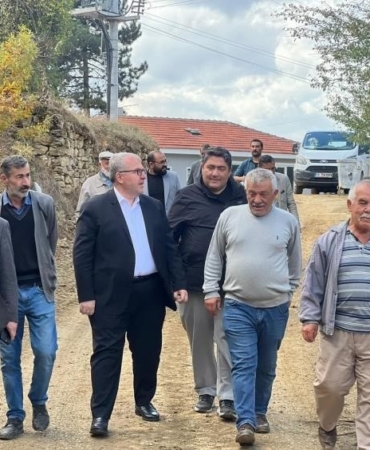 Rızapaşa köyünde vatandaşlarla gönül buluşması