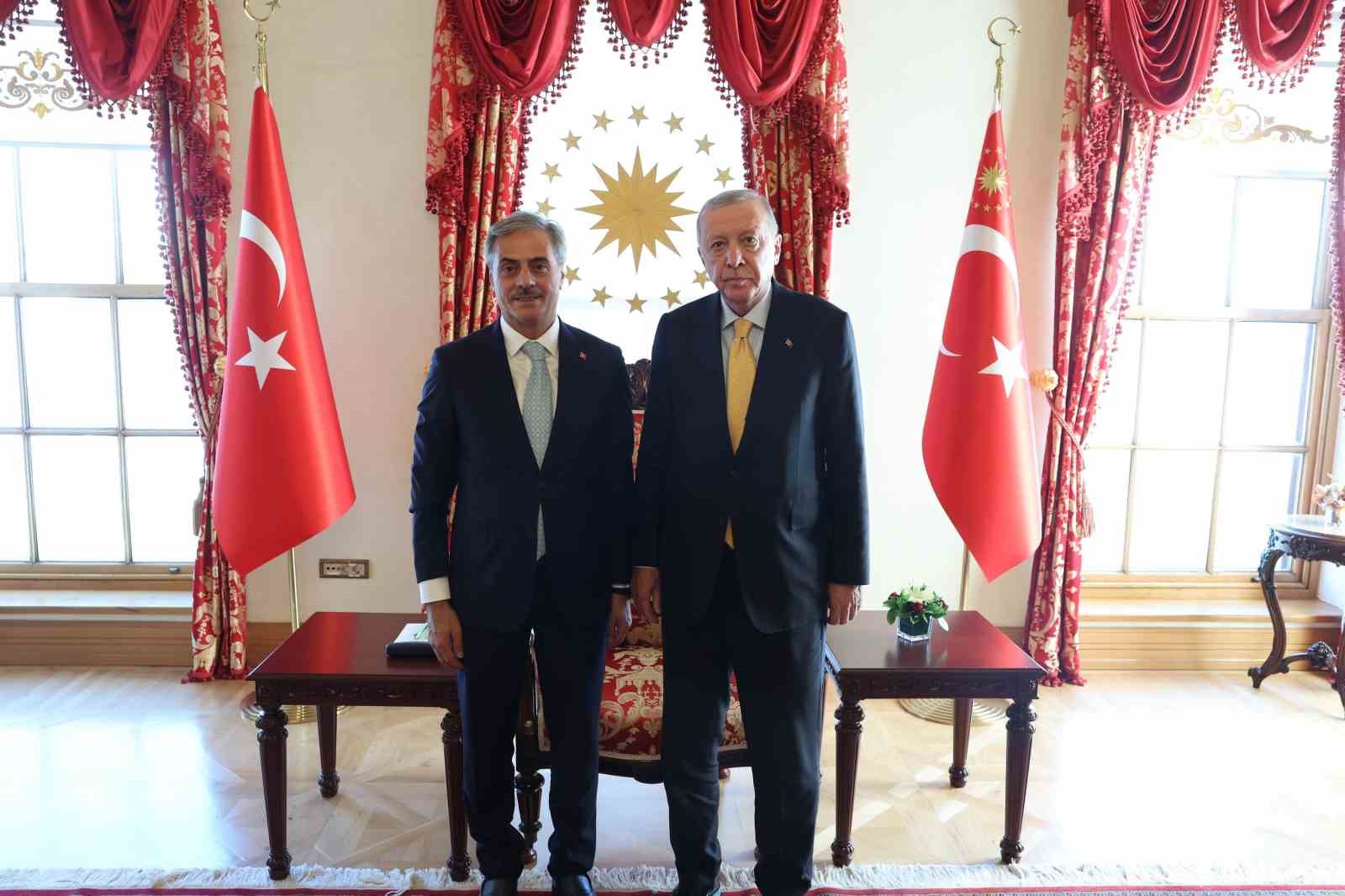 Cumhurbaşkanı Erdoğan, Başkan Yusuf Alemdar’a Sakarya’yı sordu