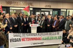 Özgürlük Filosu’nda gözaltına alınan milletvekilleri İstanbul’a geldi