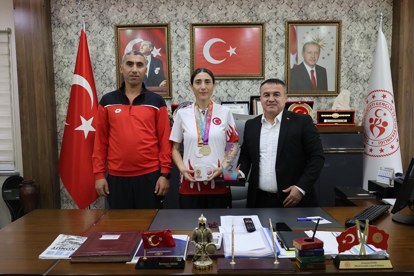 Bilecikli sporcu Sebahat Demir’de büyük başarı