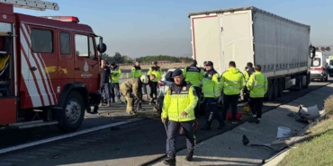 Silivri Kuzey Marmara Otoyolu’nda feci kaza: 1 ölü