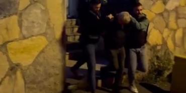 Kendisine havlayan köpeği ezen şüpheli yakalandı