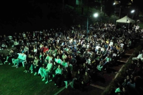 Bursa’da açık havada sinema keyfi