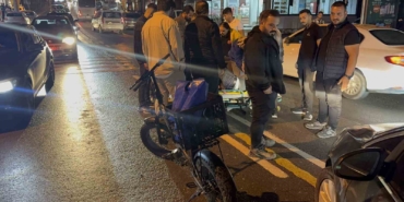 Darıca’da otomobil ile elektrikli bisiklet çarpıştı: 1 yaralı