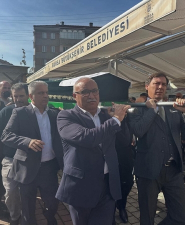 Şehit babası son yolculuğuna uğurlandı