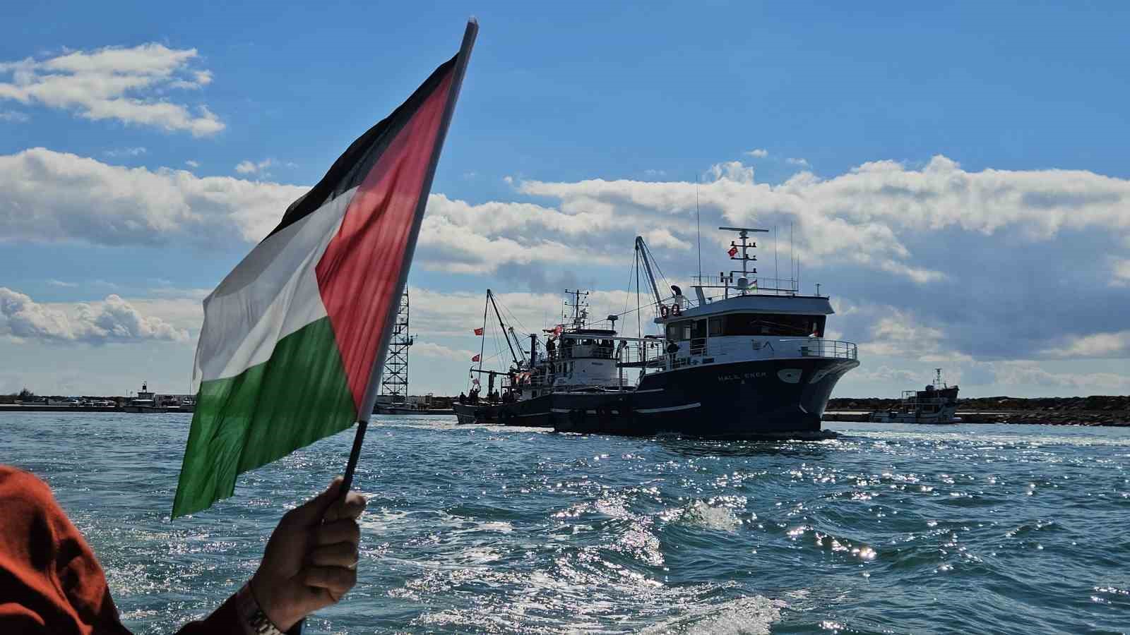 Enez’den Filistin’e destek