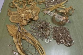 Yoğurt kovasında 1 kilo 241 gram altın yakalandı