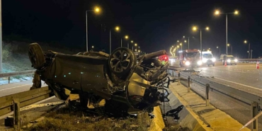 Kuzey Marmara Otoyolu’nda feci kaza : 2 ölü, 5 yaralı