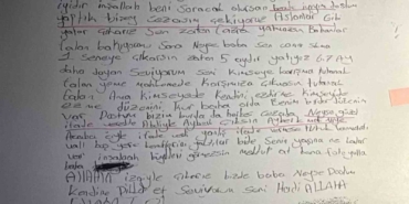 Ahmet Minguzzi’nin katil zanlısının mektubu ortaya çıktı: "Aslanlar gibi yatar çıkarız"