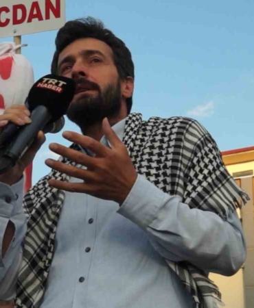 Balıkesir’de yüzlerce kişi Filistin’e destek için yürüdü