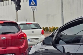 Bilecik’te güvenlik şeridini kullanan sürücüler pes dedirtti