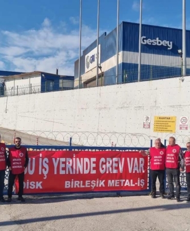 GESBEY’de grev çanları çaldı: İşçiler iş bıraktı