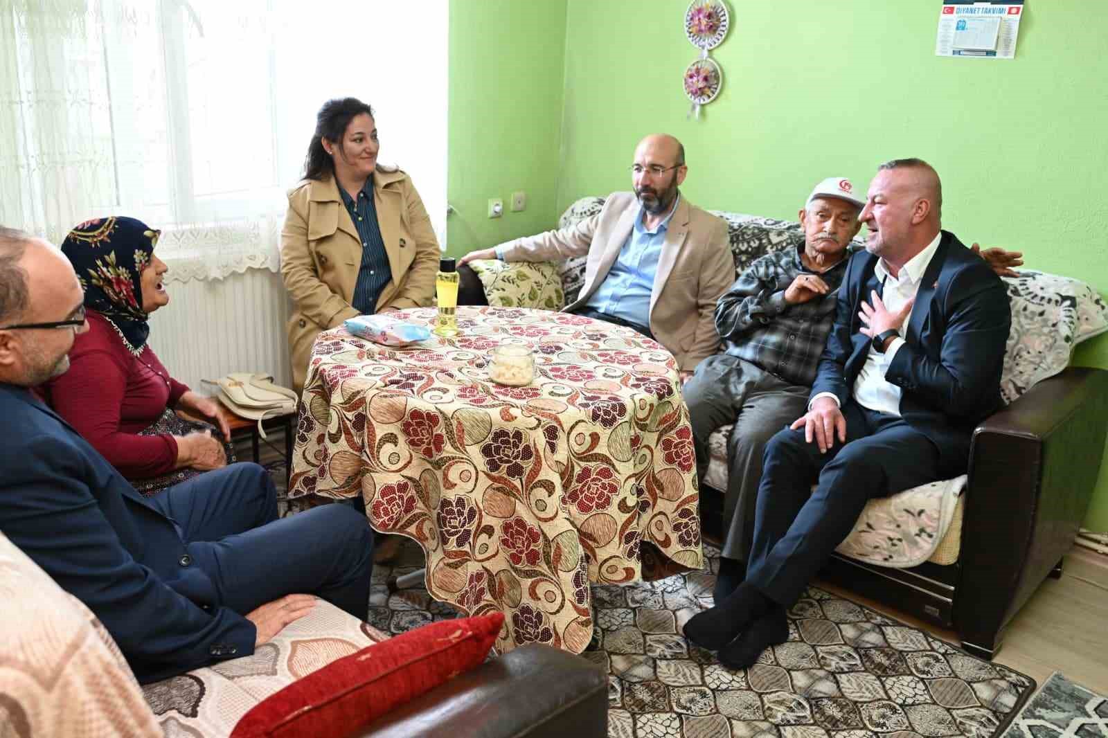 Karabatı’dan gönüllere dokunan ziyaretler