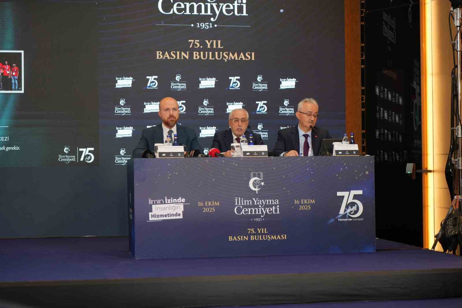 İlim Yayma Cemiyeti 75 yaşında