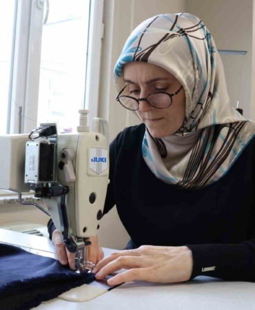 Dikişle ısınan kalpler: Ümraniye’den Van’a yardım eli