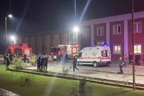 Fabrikada baca yangını: 2 kişi hastaneye kaldırıldı