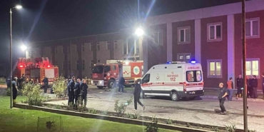 Fabrikada baca yangını: 2 kişi hastaneye kaldırıldı