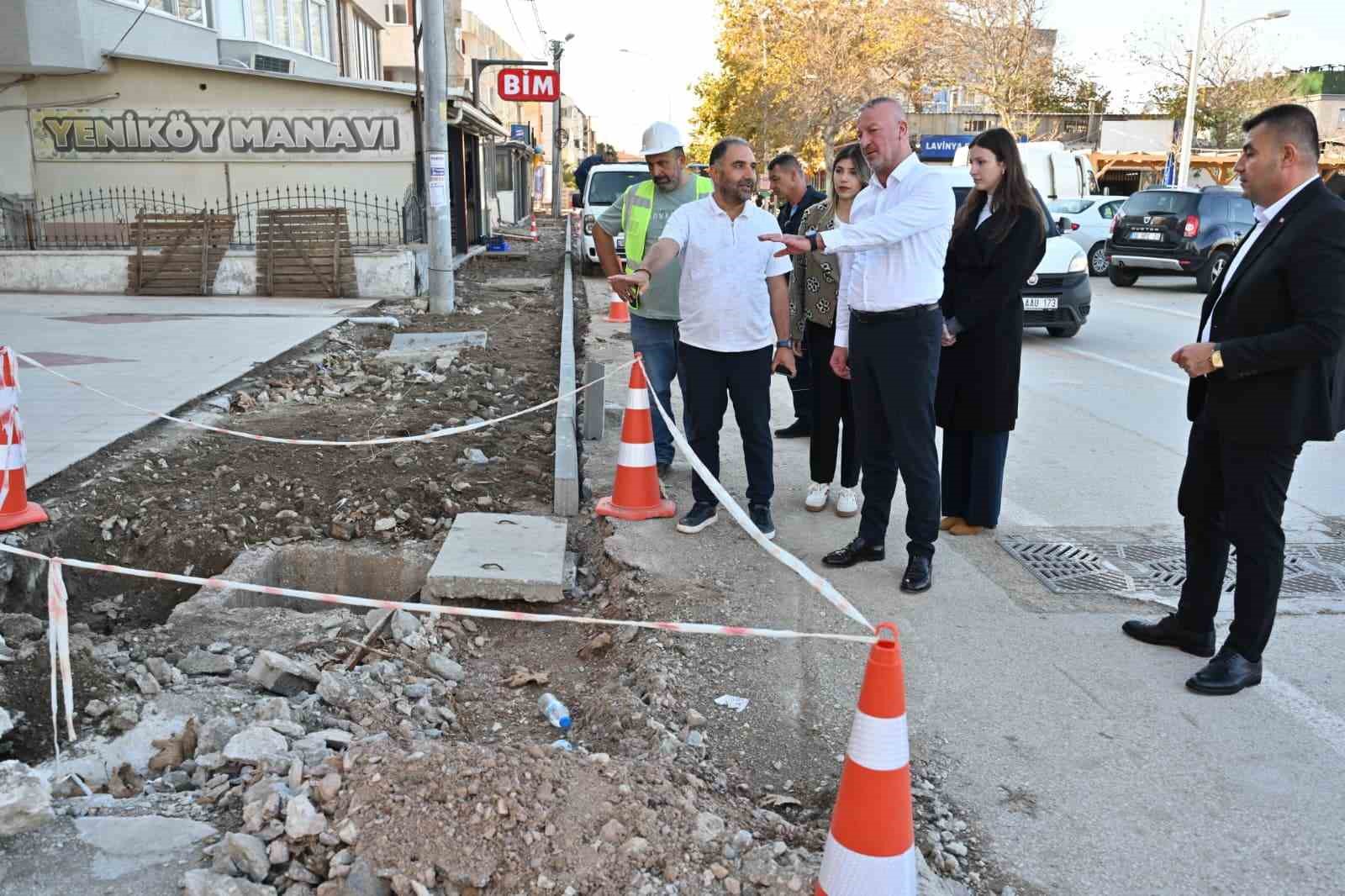 Karacabey Belediyesi’nden Yeniköy’e modern dokunuşlar