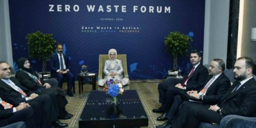 Sıfır Atık Forumu’nda Emine Erdoğan’dan önemli görüşmeler