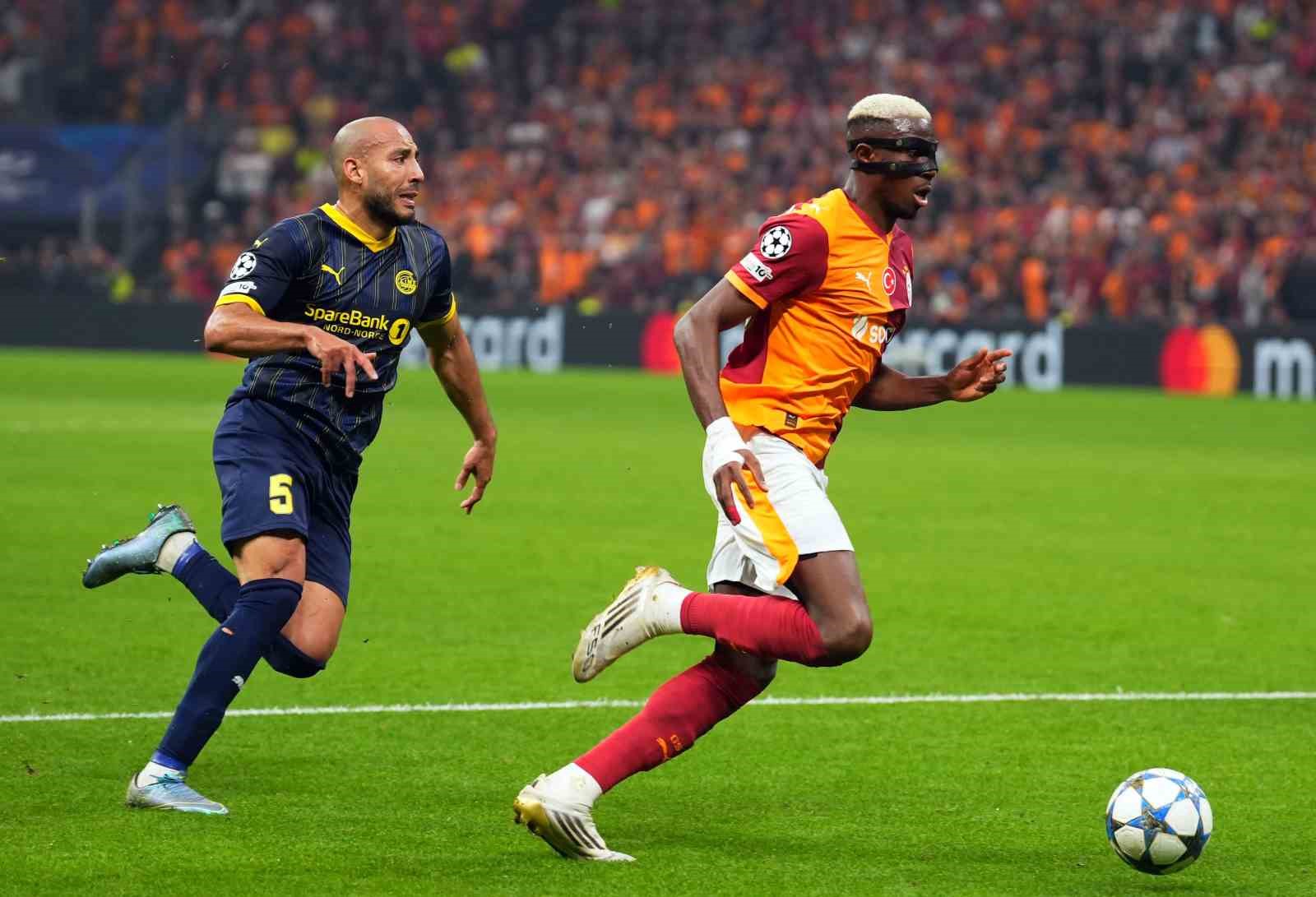 UEFA Şampiyonlar Ligi: Galatasaray: 2 - Bodo/Glimt: 0 (İlk yarı)