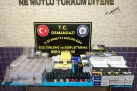 Bursa’da kaçak tütün operasyonu: Binlerce kaçak ürün ele geçirildi