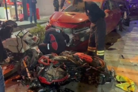 Şerit ihlali 7 aracı birbirine kattı: 2 yaralı