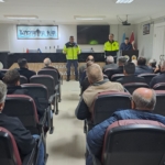 Hayrabolu’da okul servisi şoförleri ve rehber personeller bilgilendirildi