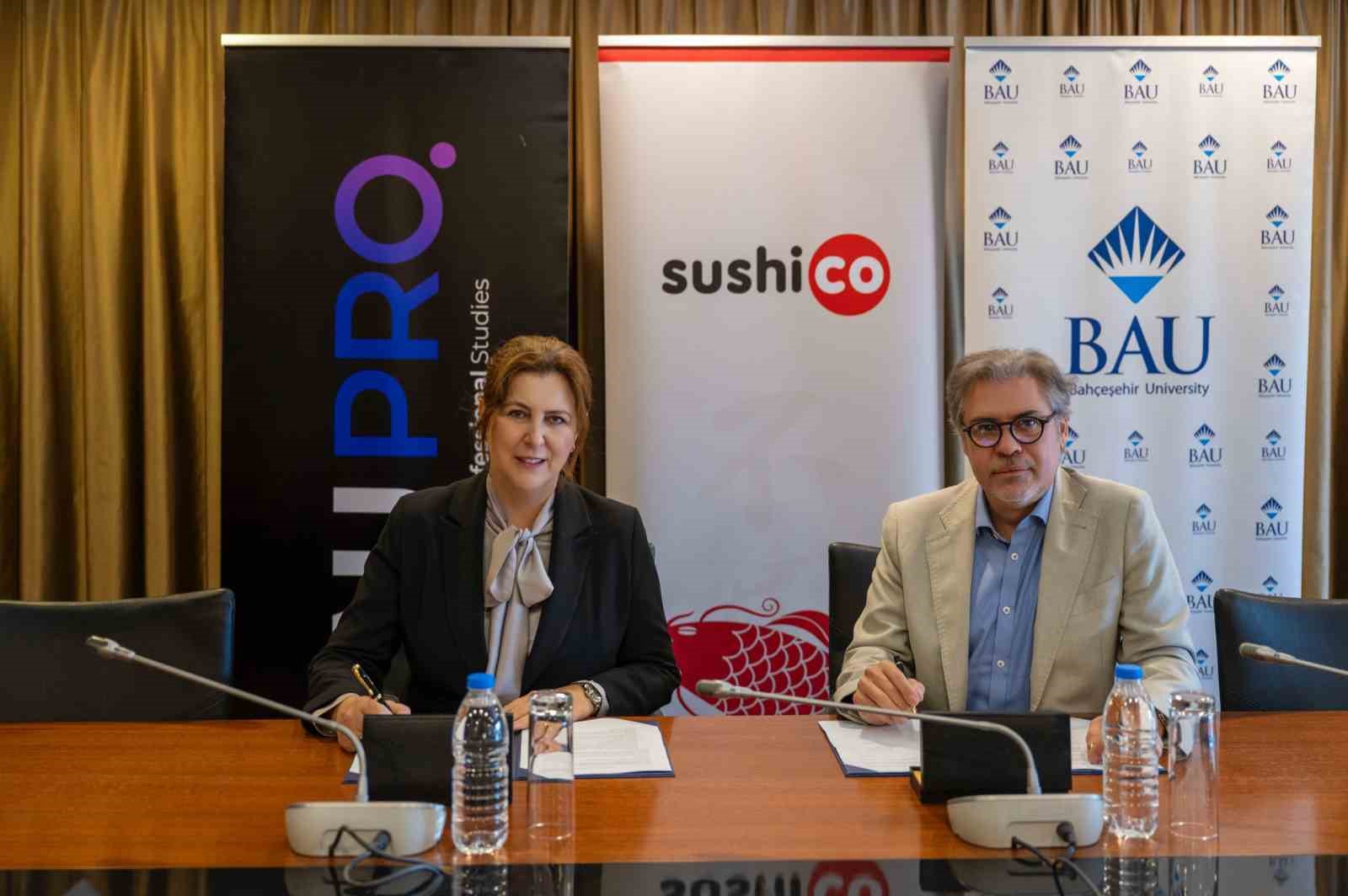 Bahçeşehir Üniversitesi ve SushiCo’dan gastronomi eğitiminde stratejik iş birliği