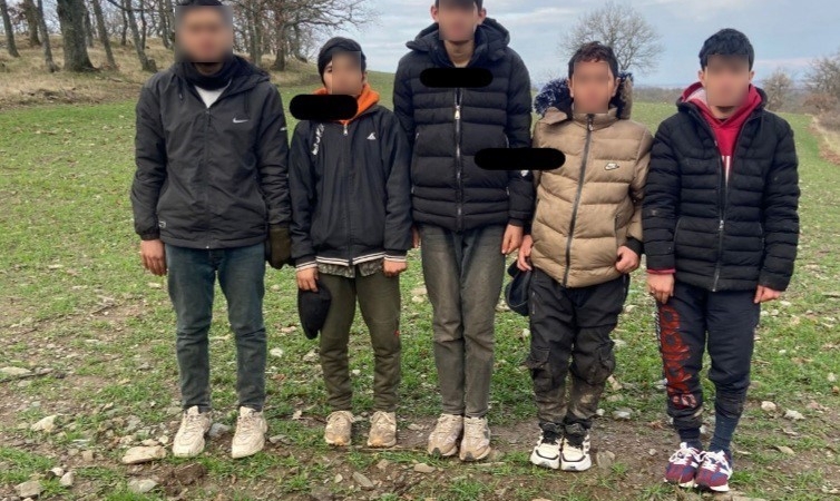 Kırklareli’nde 5 kaçak göçmen yakalandı