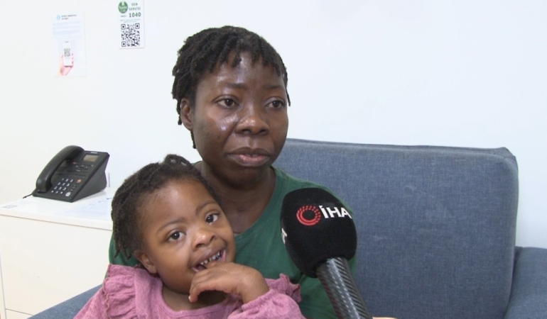 Down sendromlu minik Kutenda, kritik kalp hastalığını Türkiye’de atlattı