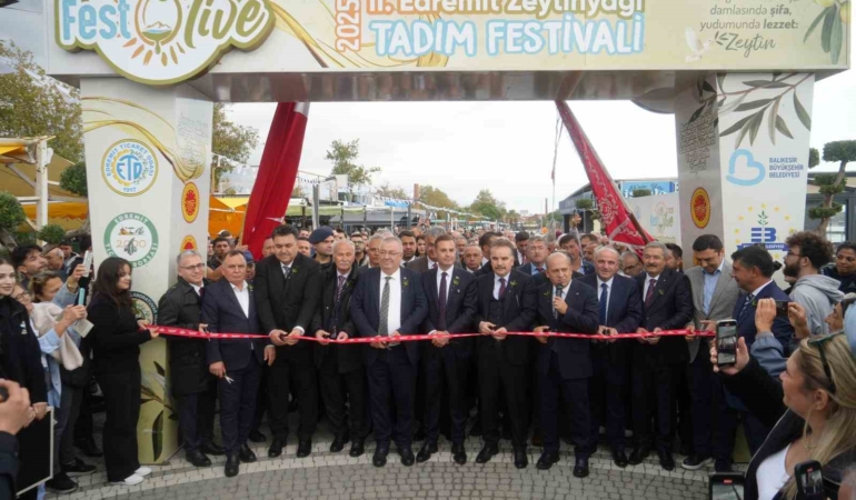 Edremit’te 2. Zeytinyağı Tadım Festivali FestOlive başladı