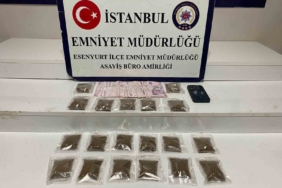 Esenyurt’ta kamyonetten uyuşturucu madde ticareti yapan şüphelilere suçüstü