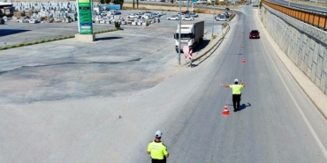 Bilecik’te hava destekli trafik denetiminde 11 sürücüye ceza