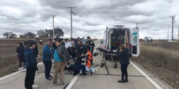 Muratlı’da trafik kazası: 1 yaralı