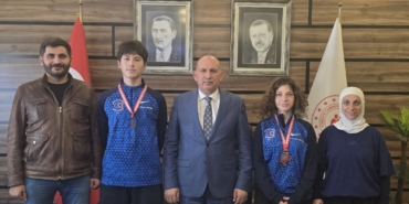 Tekirdağlı sporculardan Karadağ’da çifte madalya gururu
