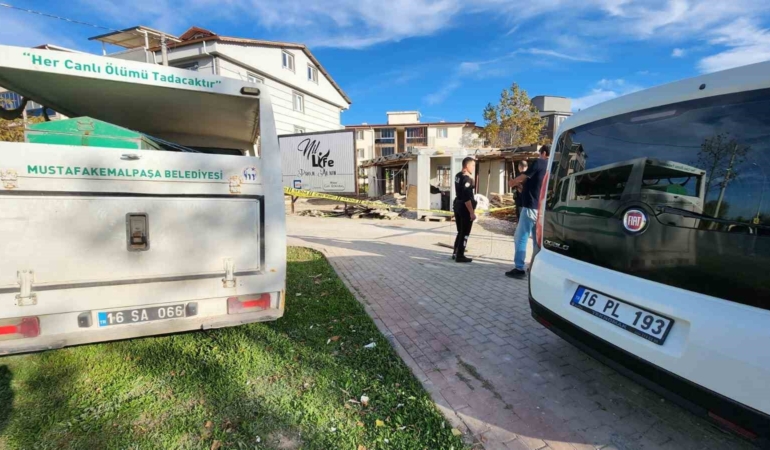 Bursa’da 65 yaşındaki bekçi çalıştığı şantiyede ölü bulundu