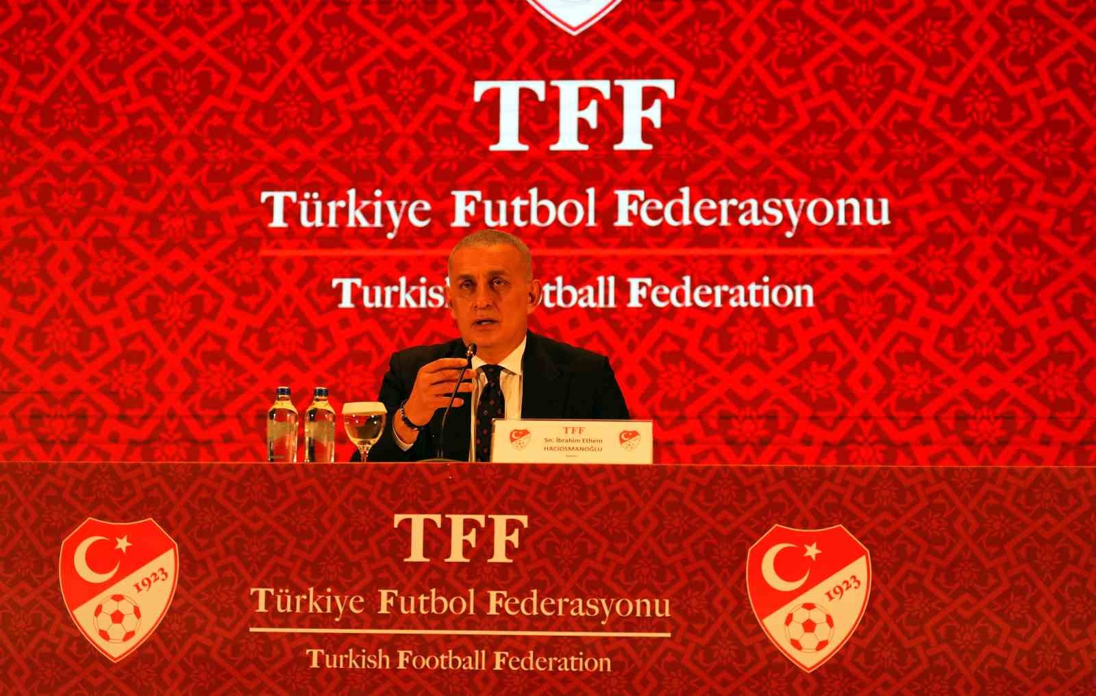 TFF Başkanı İbrahim Hacıosmanoğlu: "152 hakemin aktif olarak bahis oynadığını belirledik"