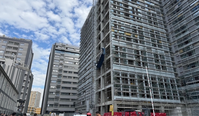 Şantiyedeki yük asansörü kazasında yaralananların sayısı 8’e yükseldi